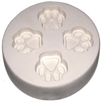 CPI Paw Print Casting Mould - Click Image to Close